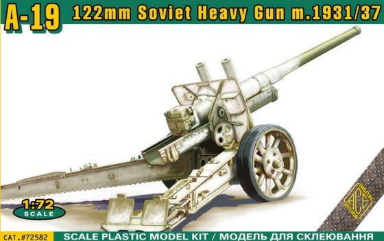 Ace Plastic Models 72582 1/72 Soviet A19 m1931/37 122mm Heavy Gun