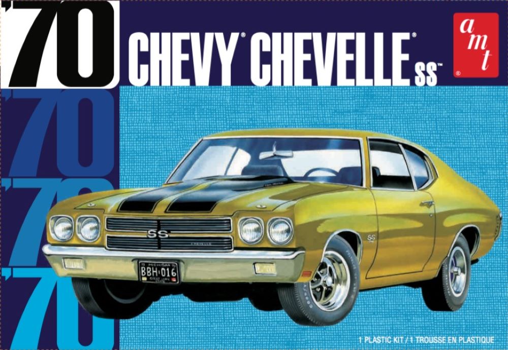 AMT Model Kits 1143 1/25 1970 Chevy Chevelle SS