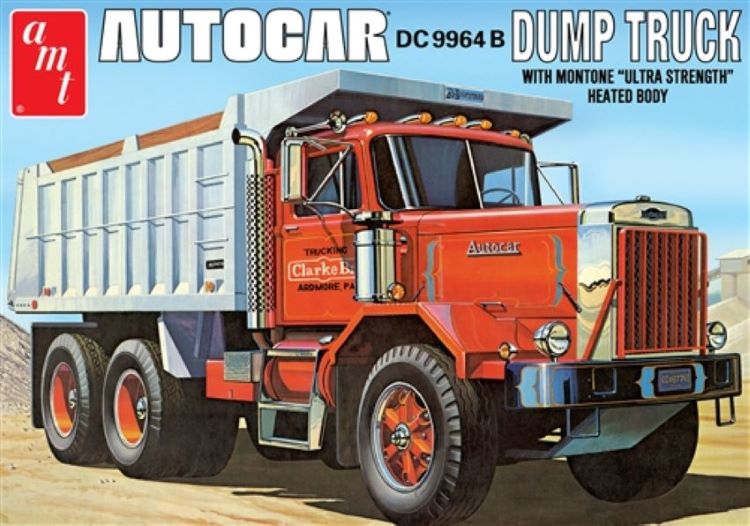 AMT Model Kits 1150 1/25 Autocar DC9964B Dump Truck