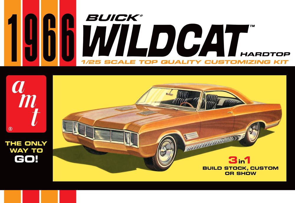 AMT Model Kits 1175 1/25 1966 Buick Wildcat Hardtop