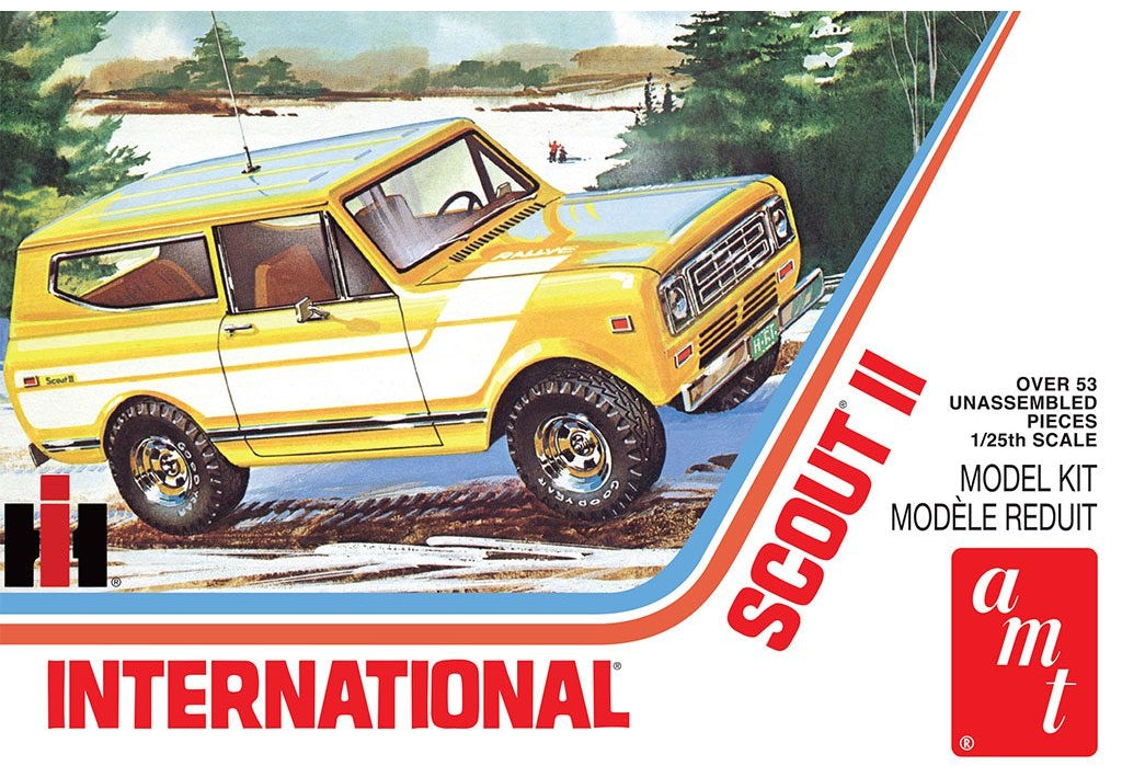 AMT Model Kits 1248 1/25 1977 International Harvester Scout II Truck
