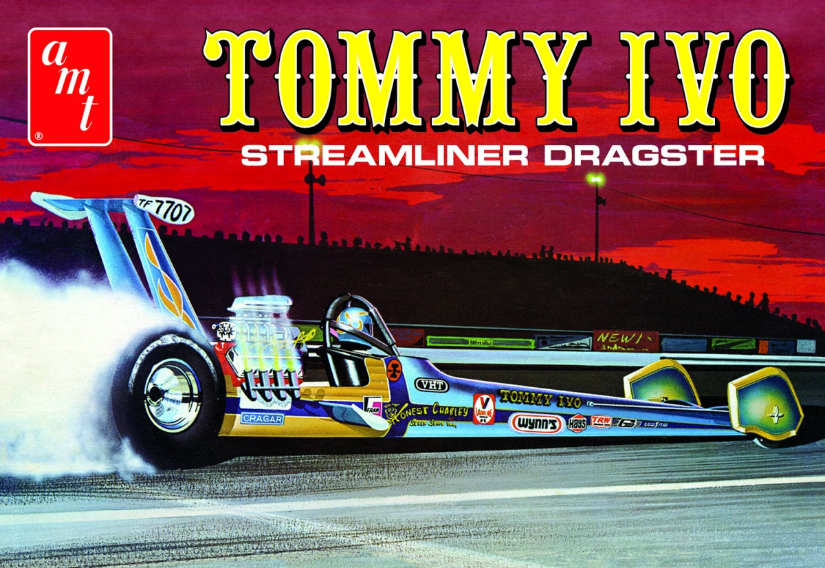 AMT Model Kits 1254 1/25 Tommy Ivo Streamliner Dragster
