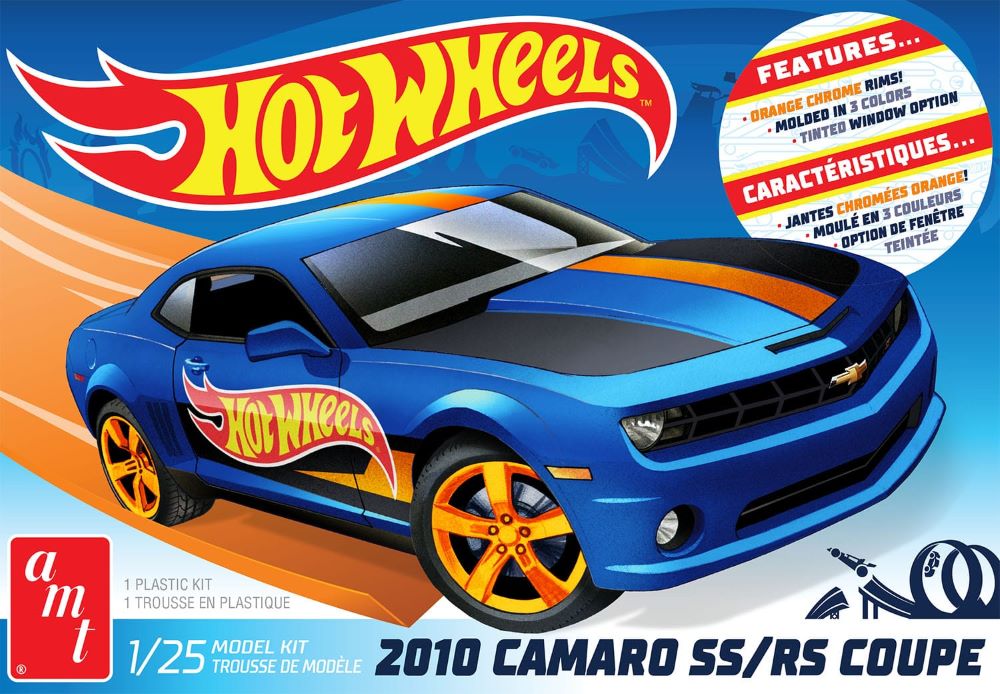 AMT Model Kits 1255 1/25 Hot Wheels 2010 Chevy Camaro SS/RS Coupe (D)