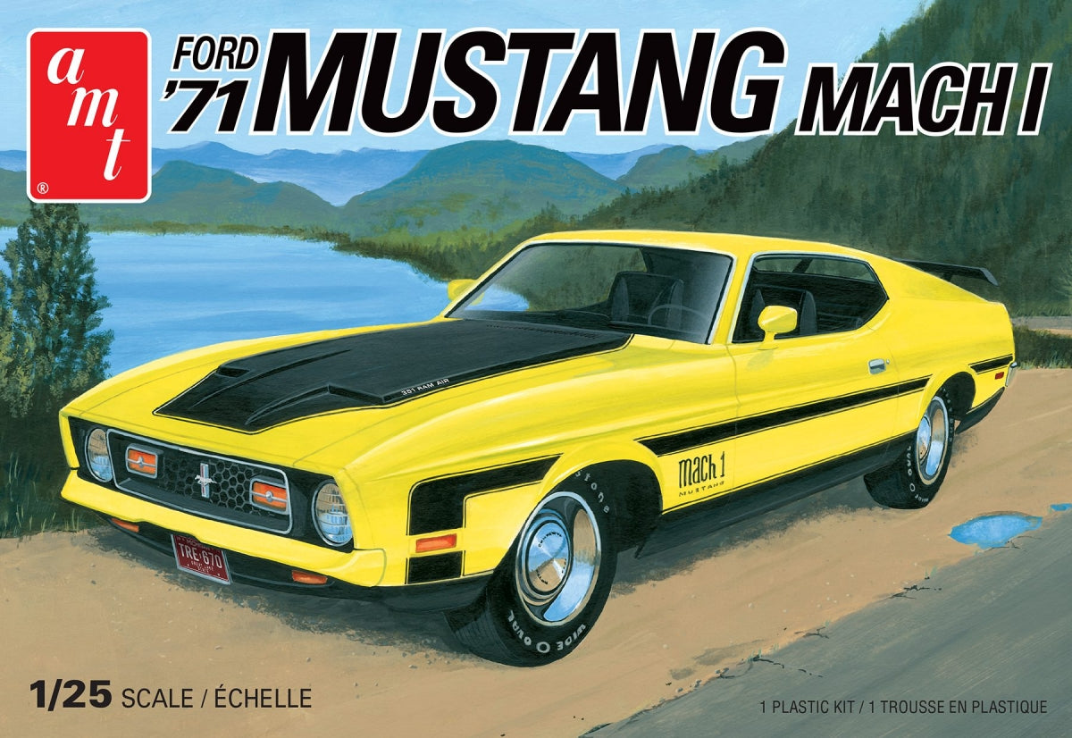AMT Model Kits 1262 1/25 1971 Ford Mustang Mach I