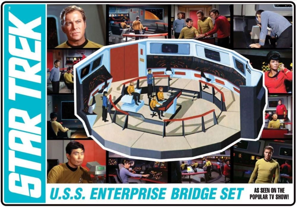 AMT Model Kits 1270 1/32 Star Trek USS Enterprise Bridge Set