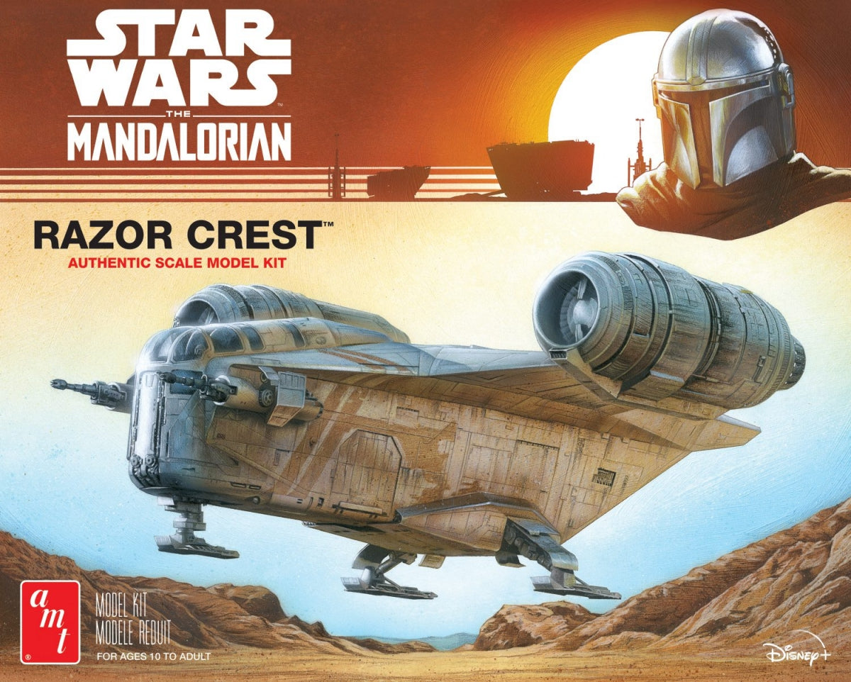 AMT Model Kits 1273 1/72 Star Wars: Mandalorian Razor Crest Vehicle