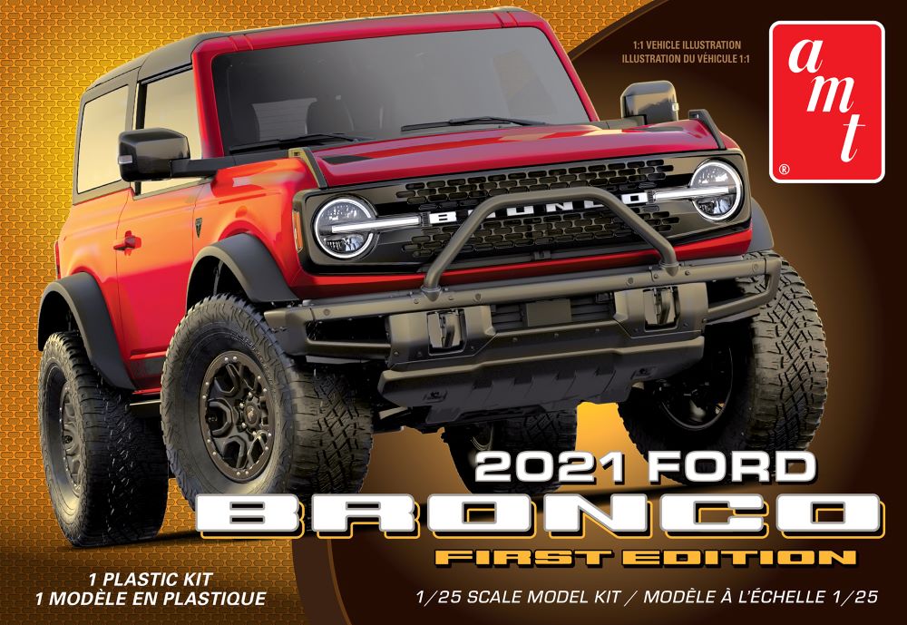 AMT Model Kits 1343 1/25 2021 Ford Bronco SUV First Edition