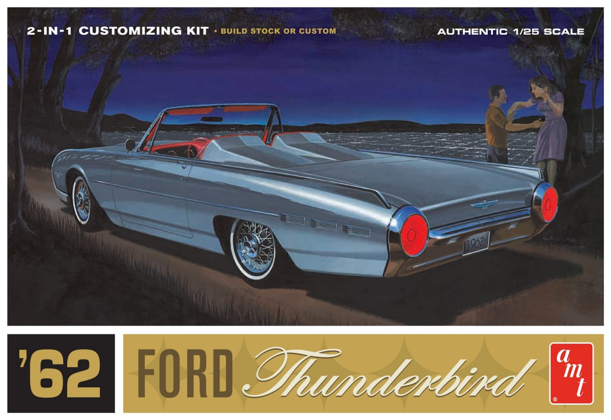 AMT Model Kits 682 1/25 1962 Thunderbird (2 in 1)