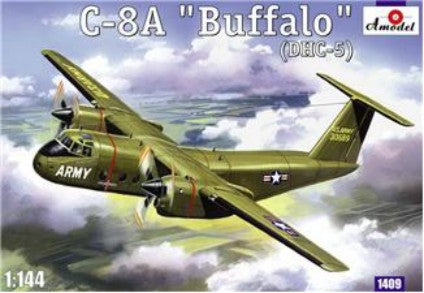 Amodel 1409 1/144 C8A Buffalo (DHC5) USAF Transport Aircraft