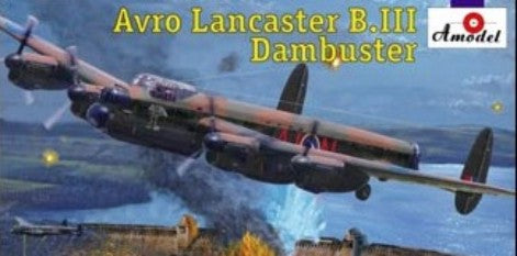 Amodel 1433 1/144 Avro Lancaster B III Dambuster Bomber