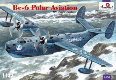 Amodel 1451 1/144 Beriev Be6 Polar Aviation NATO Code Madge Recon/Patrol Aircraft