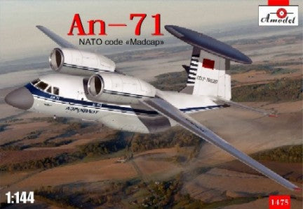 Amodel 1475 1/144 An71 NATO Code Madcap Soviet AWACS Aircraft