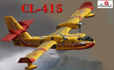 Amodel 1476 1/144 CL415 Amphibious Aircraft