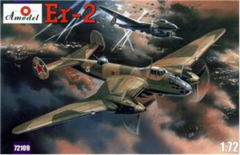Amodel 72109 1/72 ER2 USSR Air Force Long Distance Bomber
