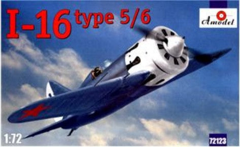 Amodel 72123 1/72 I16 Type 5/6 Soviet Fighter (Finnish & Red Army Markings)