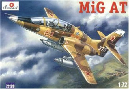 Amodel 72128 1/72 MiG-AT Late Russian Modern 2-Seater Trainer Aircraft