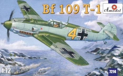 Amodel 7214 1/72 Messerschmitt Bf109T1 Fighter