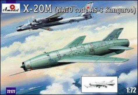 Amodel 72177 1/72 X20M (AS3 Kangaroo NATO Code) Soviet Strategic Airborne Missile System
