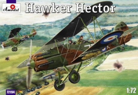 Amodel 72194 1/72 Hawker Hector British BiPlane Fighter