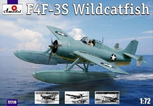 Amodel 72210 1/72 F4F3S Wildcatfish USAF Floatplane