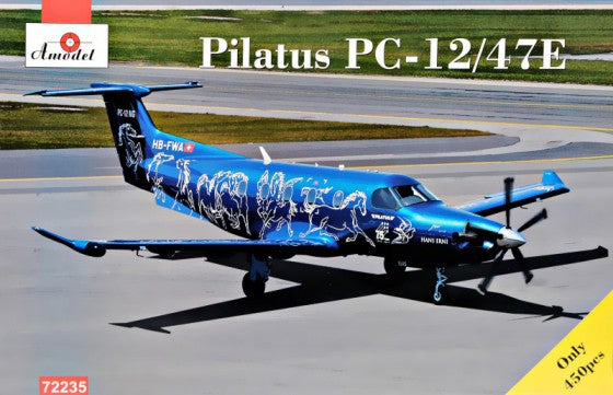 Amodel 72235 1/72 Pilatus PC12/47E Turbo-Porter Light Transport Aircraft