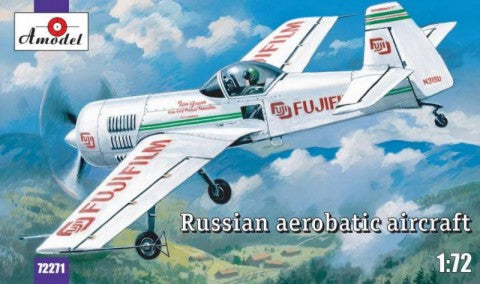 Amodel 72271 1/72 Su31 Russian Aerobatic Aircraft (Fuji Film/FedEx Markings)