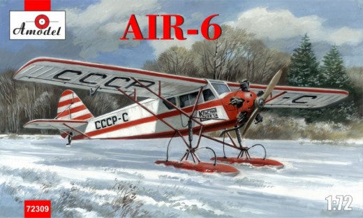 Amodel 72309 1/72 AIR6 Soviet Monoplane on Skis