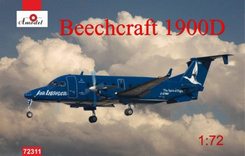 Amodel 72311 1/72 Beechcraft 1900D US Air Labrador Turboprop Aircraft