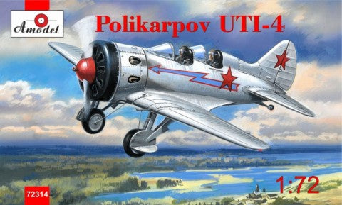 Amodel 72314 1/72 Polikarpov UTI4 Flight Trainer Aircraft