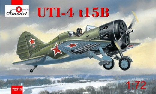 Amodel 72315 1/72 Polikarpov UTI4 t15B Soviet Fighter