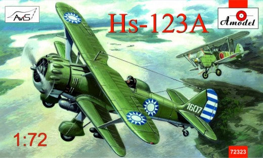 Amodel 72323 1/72 Henschel Hs123A Chinese Dive Bomber
