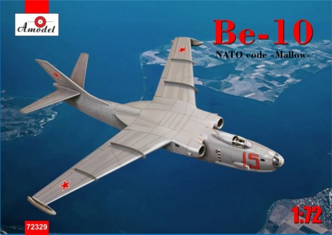 Amodel 72329 1/72 Beriev Be10 NATO Code Mallow Amphibious Bomber