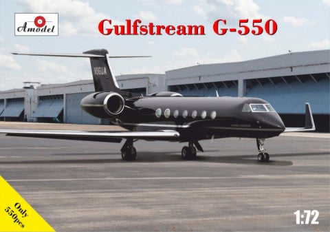 Amodel 72361 1/72 G550 Gulfstream Business Jet Airliner