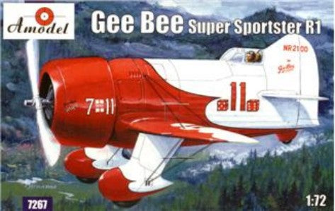 Amodel 7267 1/72 Gee Bee Super Sportster R1 Aircraft