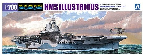 Aoshima 51047 1/700 HMS Illustrious Aircraft Carrier Waterline