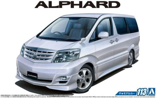 Aoshima 57490 1/24 2005 Toyota Alphard MS/AS Minivan