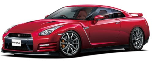 Aoshima 58572 1/24 2014 Nissan R35 GT-R Pure Edition 2-Door Car
