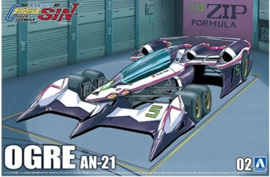Aoshima 59043 1/24 Future GPX Cyber Formula Ogre AN21 Race Car