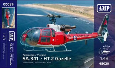 Amp Kits 48020 1/48 SA341/HT2 Gazelle Aerospatiale/Westland Helicopter