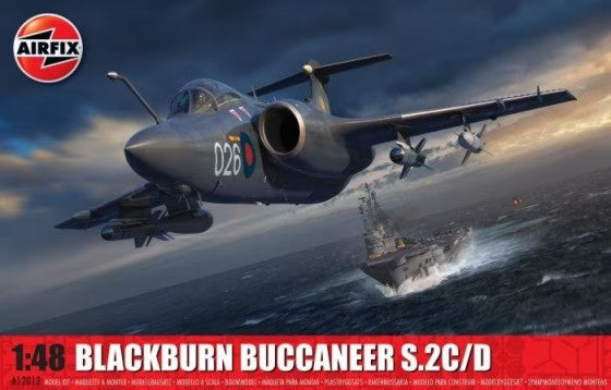 Airfix 12012 1/48 Blackburn Buccaneer S2C/D Strike Aircraft