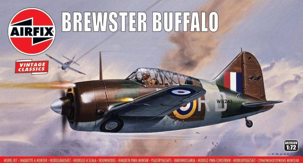 Airfix 2050 1/72 Brewster Buffalo F2A1 Fighter