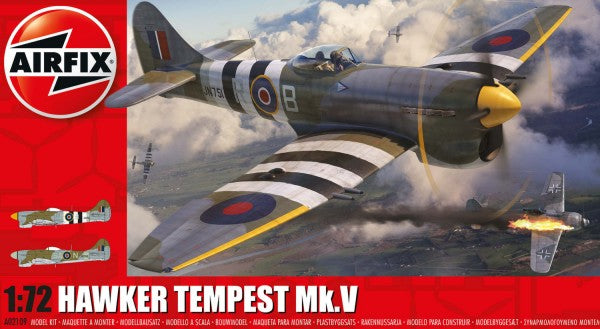 Airfix 2109 1/72 Hawker Tempest Mk V Fighter