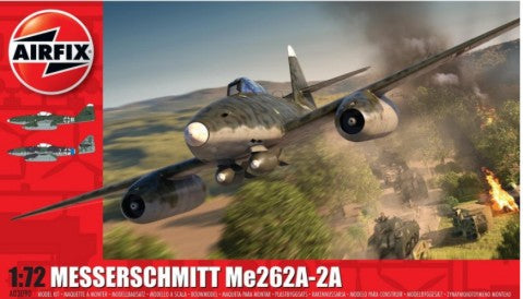 Airfix 3090 1/72 Messerschmitt Me262A2A Fighter