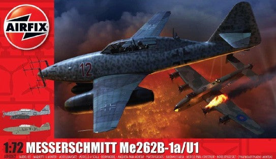 Airfix 4062 1/72 Messerschmitt Me262B1a/U1 Fighter