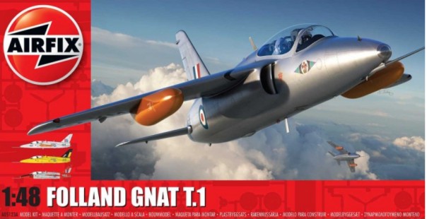 Airfix 5123 1/48 Folland Gnat T1 British Aerobatic Trainer