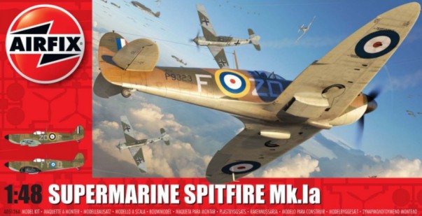 Airfix 5126 1/48 Supermarine Spitfire Mk Ia RAF Fighter