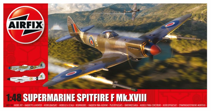 Airfix 5140 1/48 Supermarine Spitfire F Mk XVIII Fighter