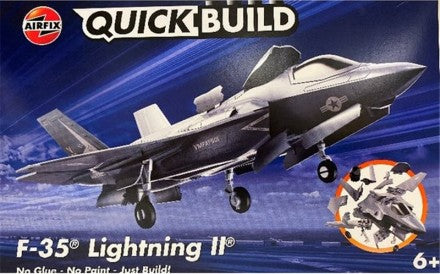 Airfix J6040 Quick Build F35 Lightning II Fighter (Snap)