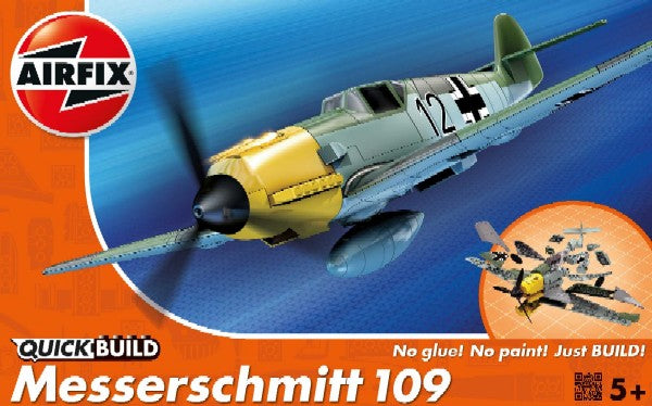 Airfix J6001 Quick Build Messerschmitt Bf109 Fighter (Snap)