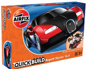 Airfix J6020 Quick Build Bugatti Veyron 16.4 Car (Snap)